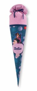 Schultüte aus Stoff mit Meerjungfrau