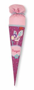 Schultüte Freya aus Stoff mit Fee