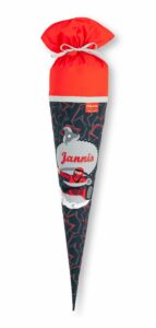 Schultüte Jannis aus Stoff mit Ninja