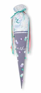 Schultüte Mathea aus Musselin-Stoff