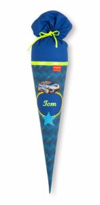 Schultüte Tom aus Stoff mit Polizei