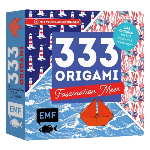 Origami-Block 333 Origami Faszination Meer mit maritimen Papieren