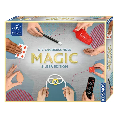Silberne Packung „Die Zauberschule Magic Silber Edition“ von Kosmos
