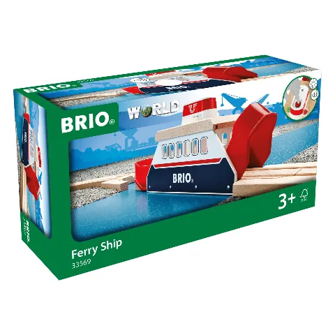 Verpackung der BRIO-Fähre mit Licht und Geräusch