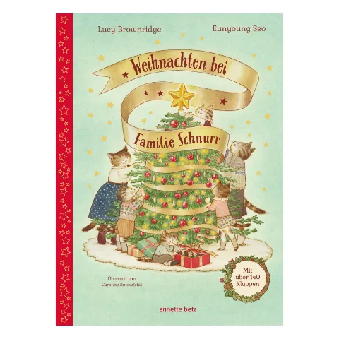 Klappenbuch Weihnachten bei Familie Schnurr