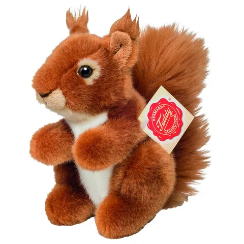 Naturgetreues rotbraunes Eichhörnchen von Teddy-Hermann