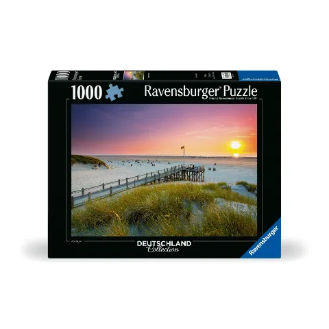 Ravensburger-Puzzleschachtel Sonnenuntergang über Amrum
