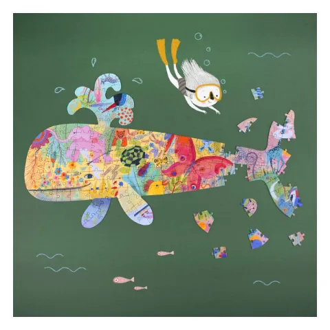 Djeco-Silhouettenpuzzle Puzz’Art Wal