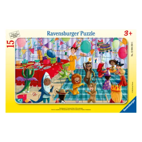 Ravensburger-Rahmenpuzzle Kostümparty mit 15 Teilen
