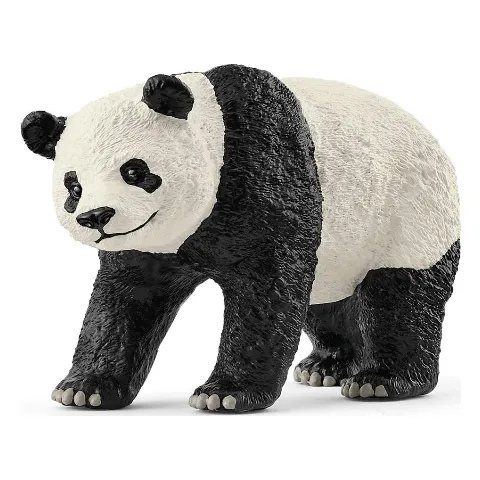 Schwarz-weißer Großer Panda auf allen vieren