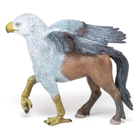 Hippogriff mit Adlerkopf, Flügeln und Pferdekörper