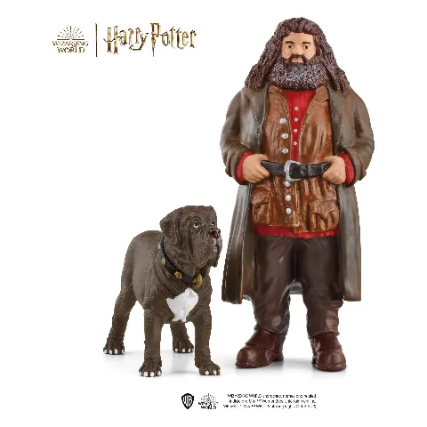 Hagrid mit seinem Hund Fang