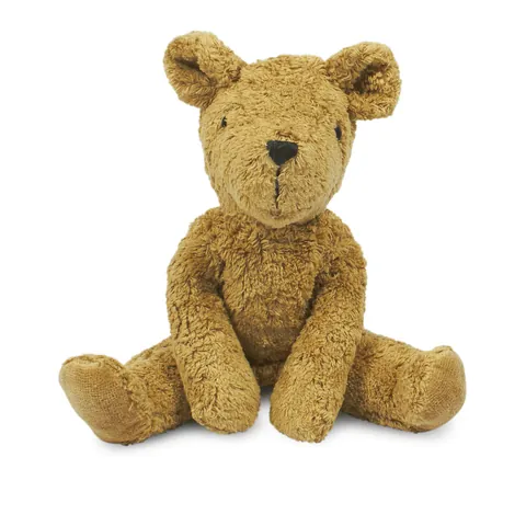 Beiger Schlenker-Bär von Senger mit langen Armen und Beinen